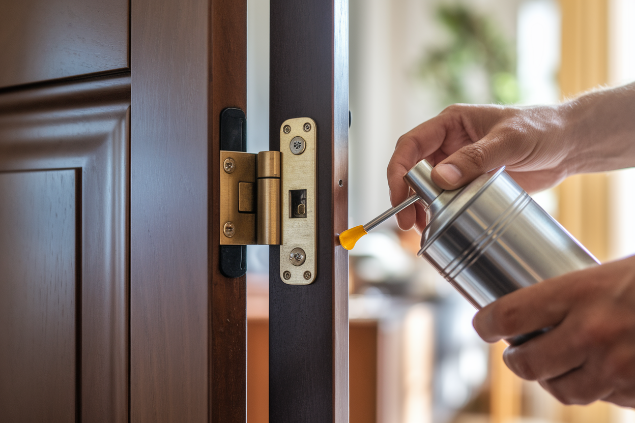 Comment réparer une porte qui grince sans appels à un professionnel ?